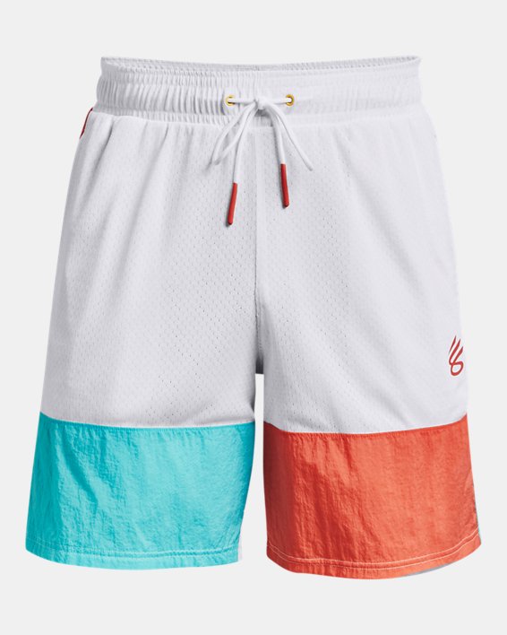 Shorts Curry Woven Mix para Hombre, White, pdpMainDesktop image number 6